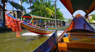 EXB002 - Bangkok Klong Tour / Canal Tour (Venice of the East, no lunch, half-day) Represents five regions of Thailand