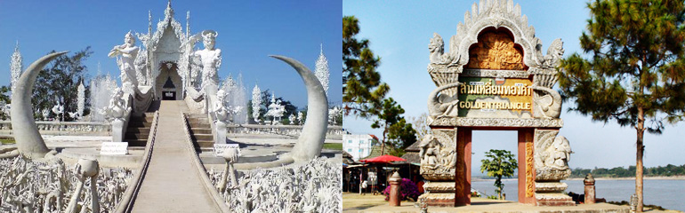 Chiang Rai one day tour & Golden Triangle & Boat