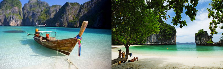 Koh Hong Island tour by long tail boat