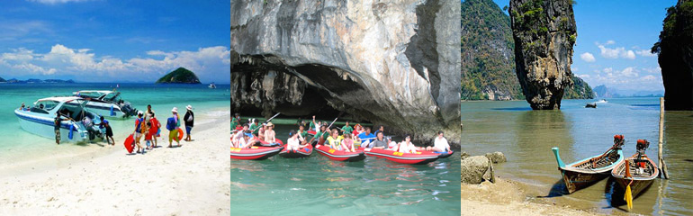 James Bond Island + Sea Canoeing + Safari + Lunch by Speed Boat