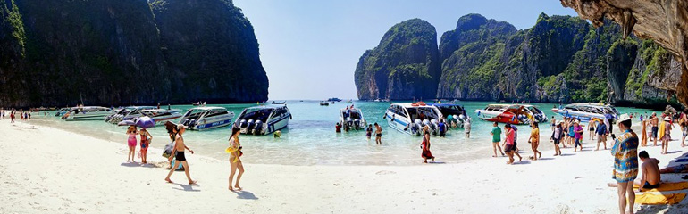 Phi Phi Island by speed boat